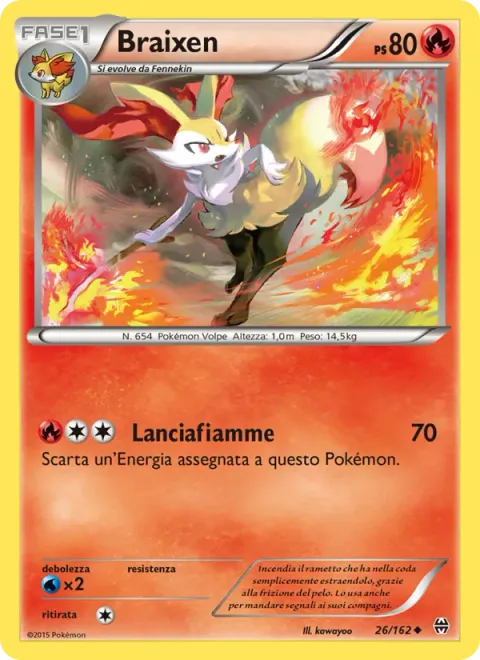 Braixen [Flamethrower]