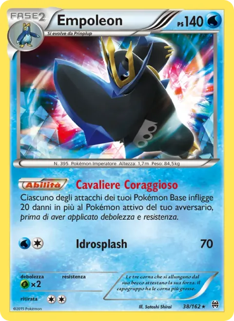 Empoleon [Dignified Fighter | Hydro Splash]