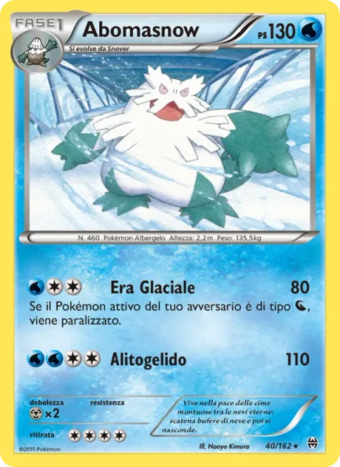 Abomasnow [Ice Age | Frost Breath]