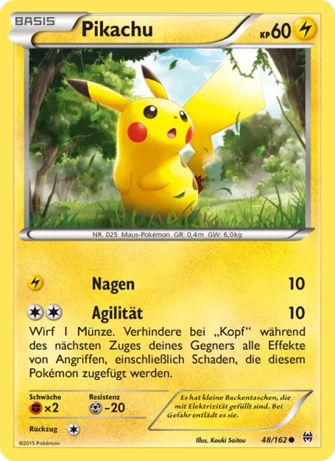 Pikachu [Gnaw | Agility]