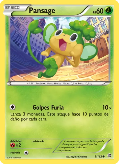 Pansage [Fury Swipes]