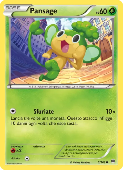 Pansage [Fury Swipes]