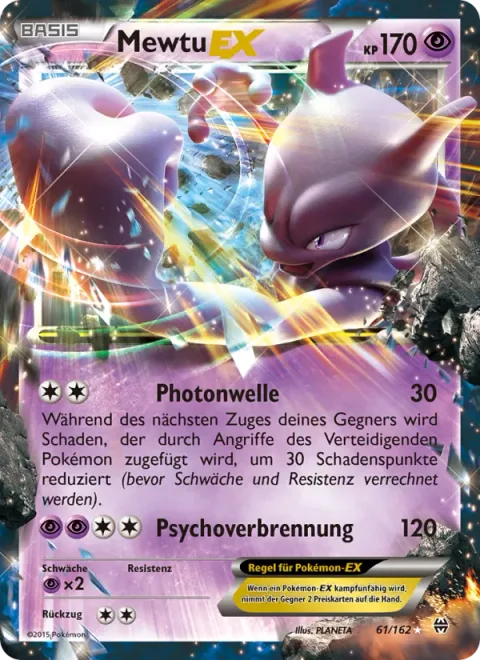 Mewtwo EX [Photon Wave | Psyburn]