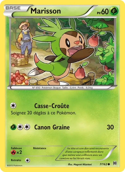 Chespin [Nosh | Seed Bomb]