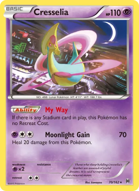 Cresselia [My Way | Moonlight Gain]