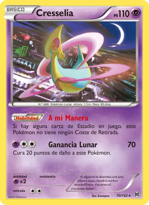 Cresselia [My Way | Moonlight Gain]