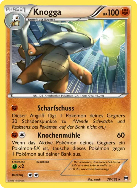 Marowak [Sharpshooting | Bone Windmill]
