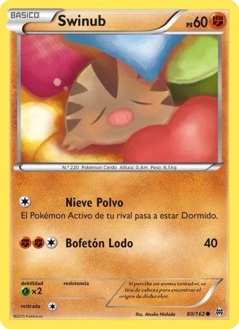 Swinub [Powder Snow | Mud-Slap]