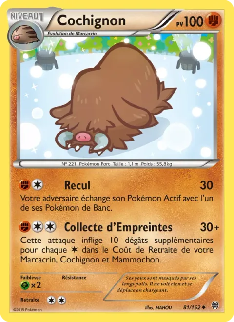 Piloswine [Push Down | Gathering Footsteps]