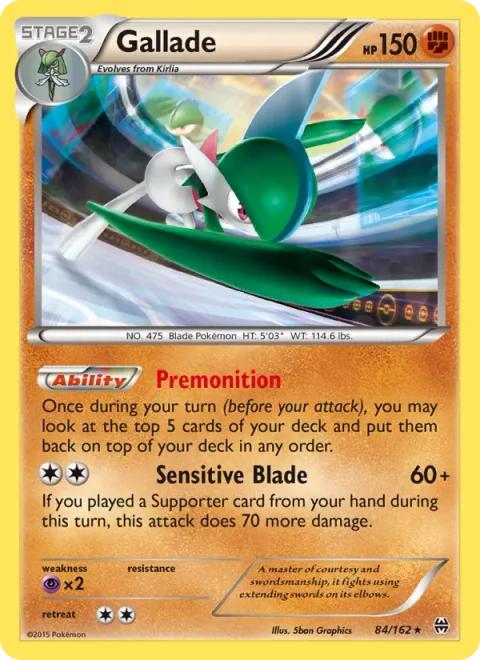 Gallade [Premonition | Sensitive Blade]