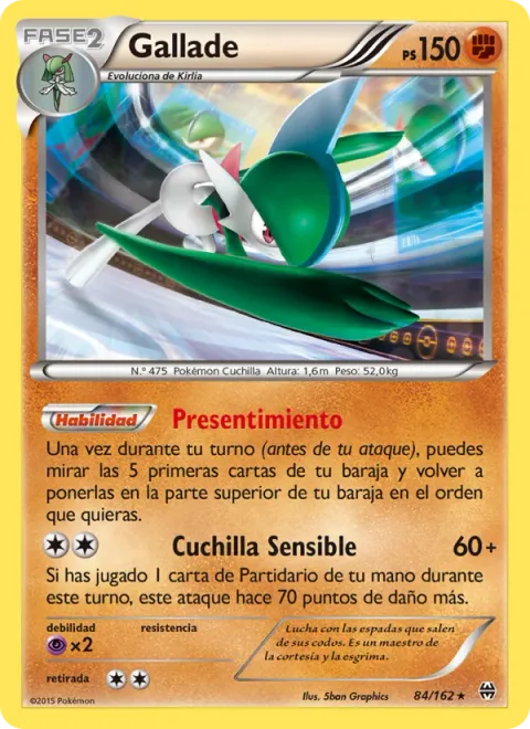 Gallade [Premonition | Sensitive Blade]