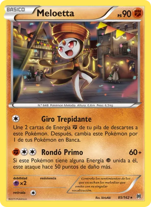 Meloetta [Accelerating Spin | Prima Rondo]