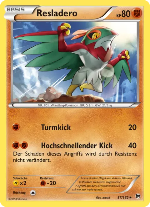 Hawlucha [High Jump Kick | Skyward Kick]