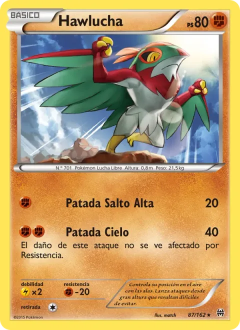 Hawlucha [High Jump Kick | Skyward Kick]