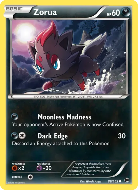 Zorua [Moonless Madness | Dark Edge]