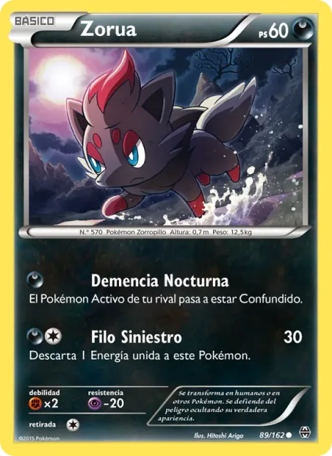 Zorua [Moonless Madness | Dark Edge]