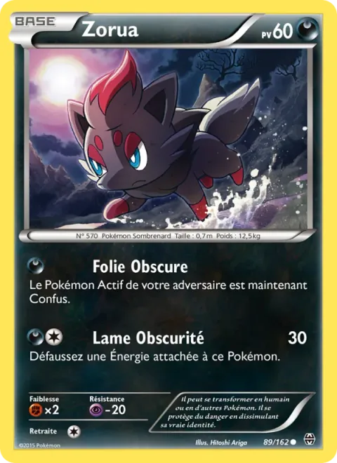 Zorua [Moonless Madness | Dark Edge]