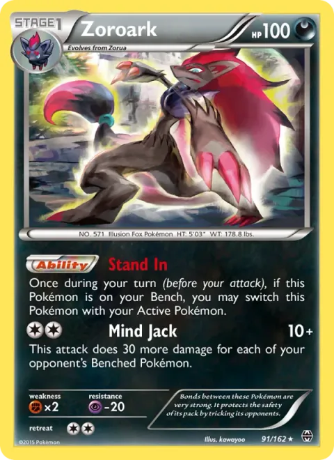 Zoroark [Stand In | Mind Jack]