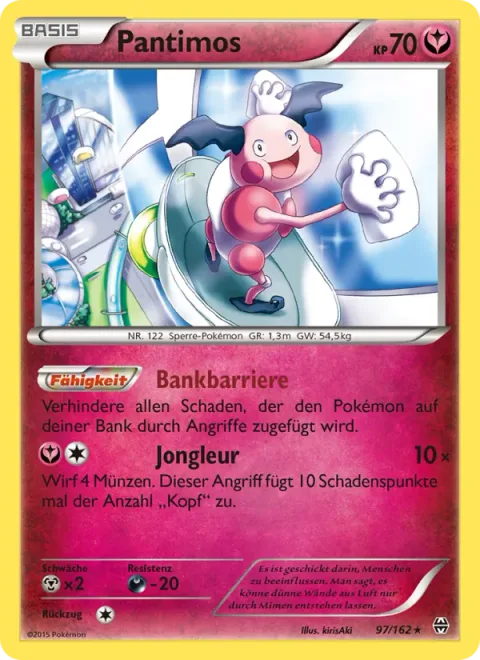 Mr. Mime [Bench Barrier | Juggling]