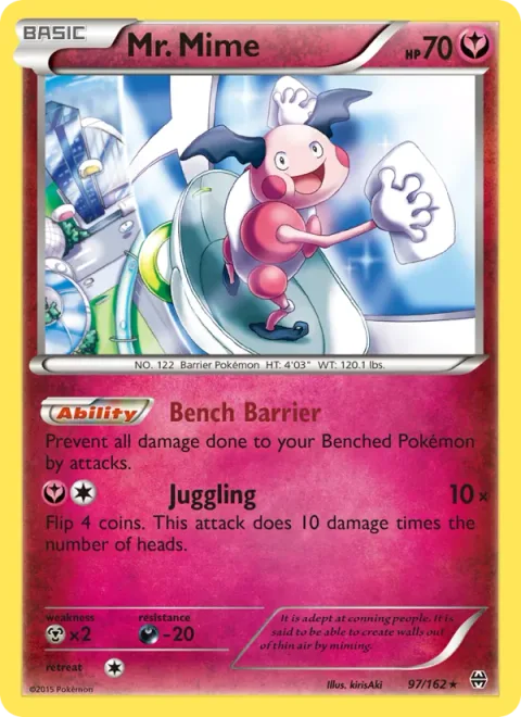 Mr. Mime [Bench Barrier | Juggling]