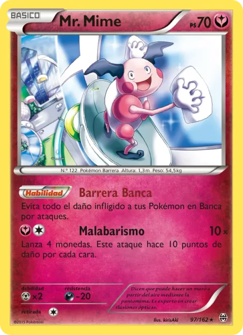 Mr. Mime [Bench Barrier | Juggling]