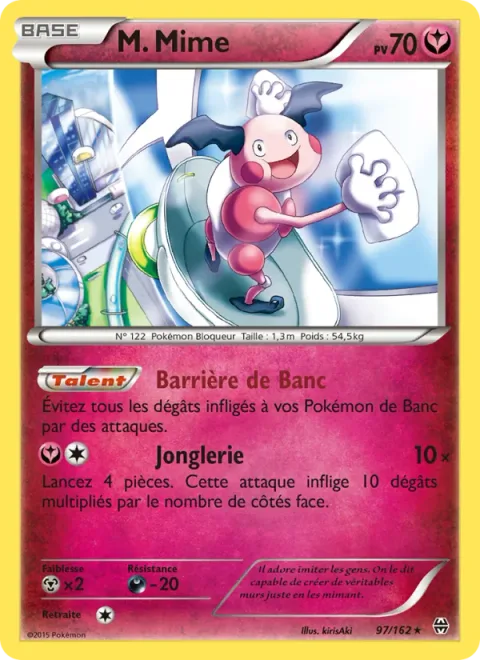 Mr. Mime [Bench Barrier | Juggling]