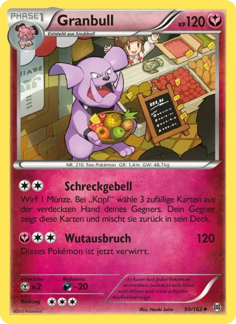 Granbull [Startling Bark | Tantrum]