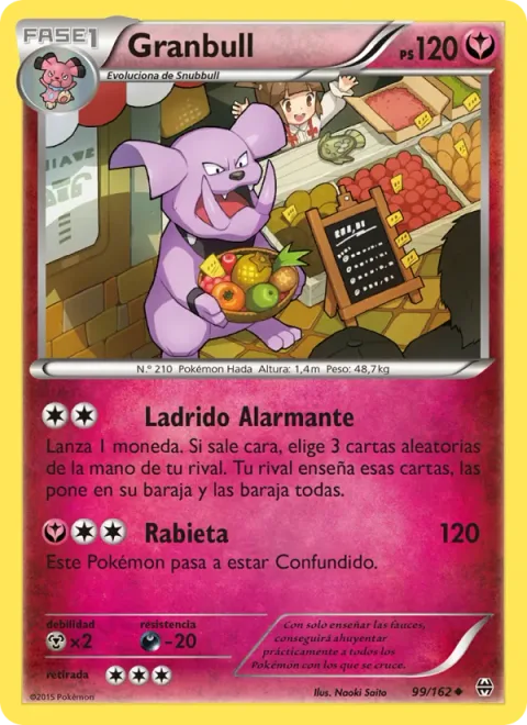 Granbull [Startling Bark | Tantrum]