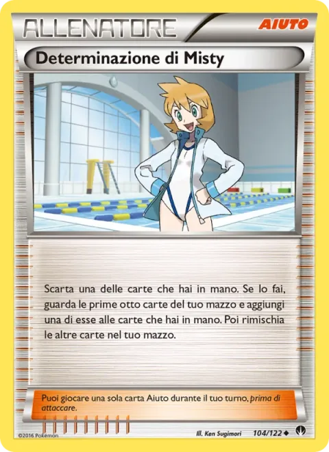 Misty's Determination