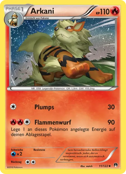Arcanine [Flop | Flamethrower]