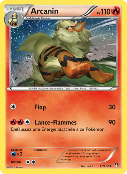 Arcanine [Flop | Flamethrower]
