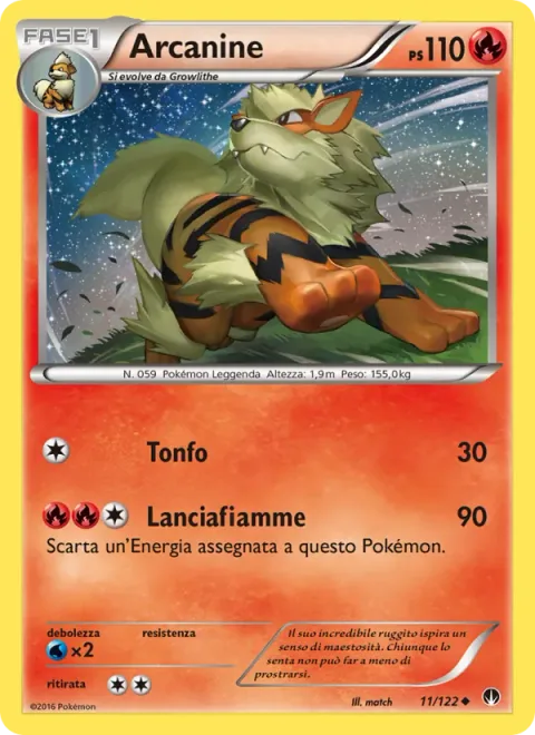 Arcanine [Flop | Flamethrower]