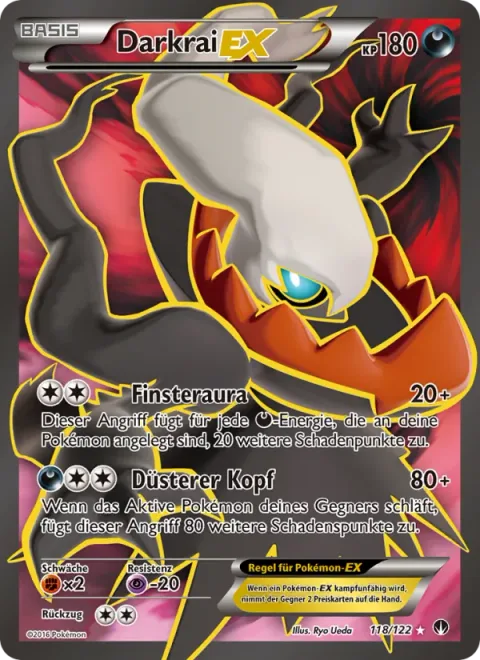 Darkrai EX [Dark Pulse | Dark Head]