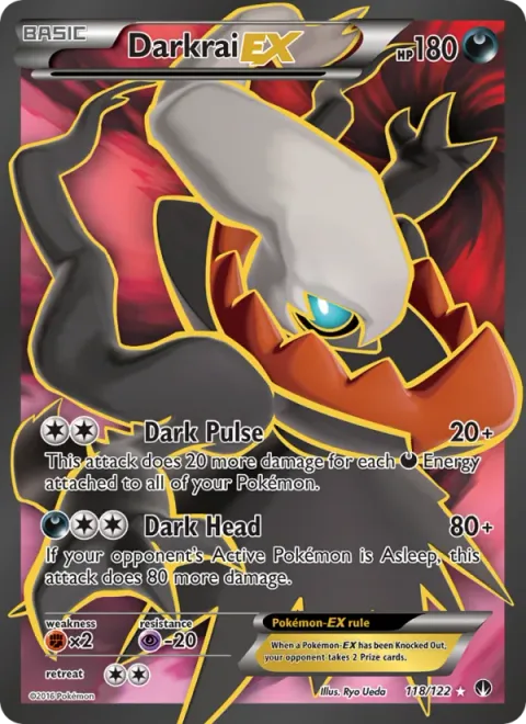 Darkrai EX [Dark Pulse | Dark Head]