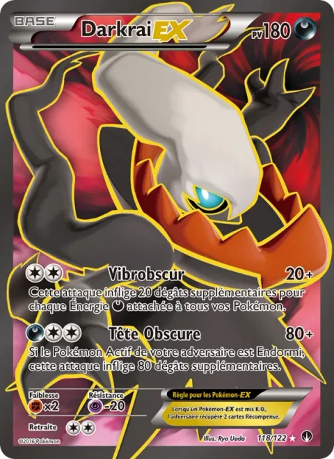Darkrai EX [Dark Pulse | Dark Head]