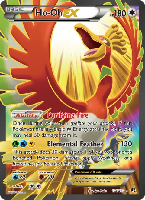 Ho-Oh EX [Purifying Fire | Elemental Feather]