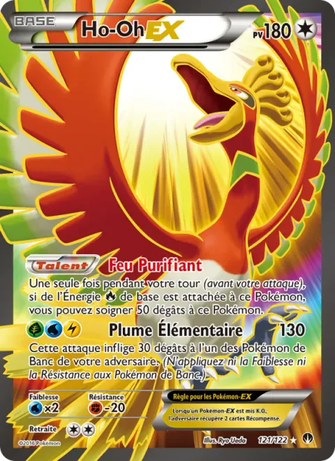 Ho-Oh EX [Purifying Fire | Elemental Feather]