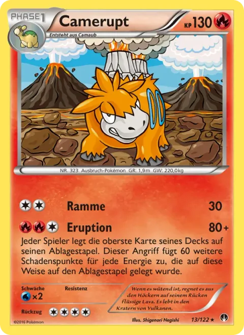 Camerupt [Ram | Eruption]