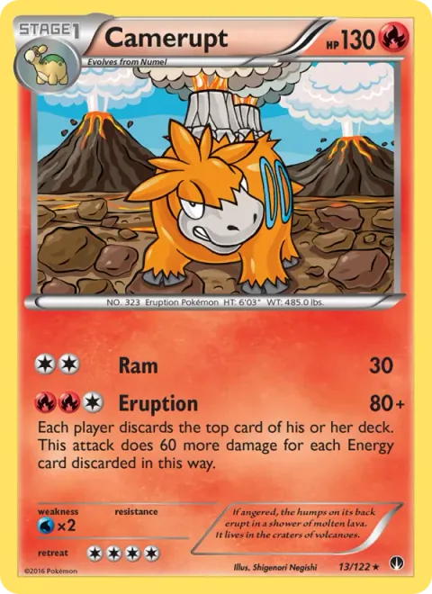 Camerupt [Ram | Eruption]