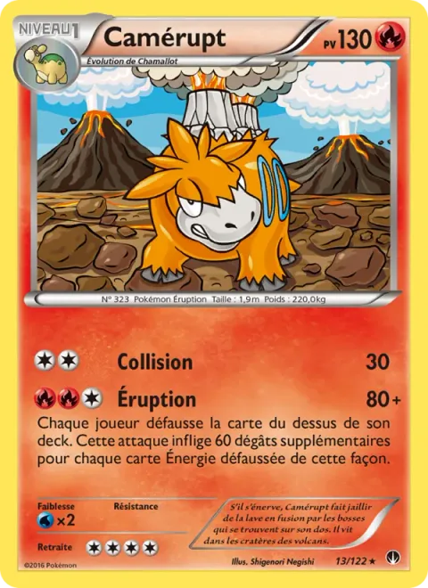 Camerupt [Ram | Eruption]
