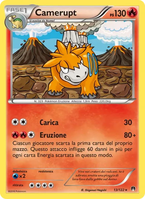 Camerupt [Ram | Eruption]