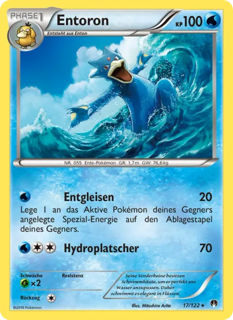 Golduck [Derail | Hydro Splash]