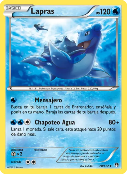 Lapras [Errand-Running | Water Splash]