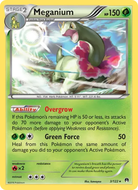 Meganium [Overgrow | Green Force]