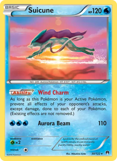 Suicune [Wind Charm | Aurora Beam]