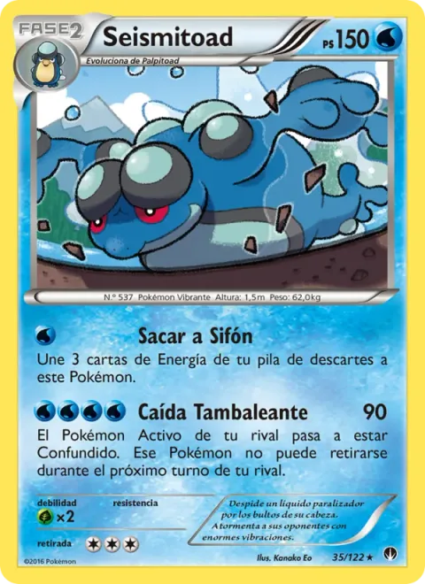 Seismitoad [Siphon Off | Shaky Fall]