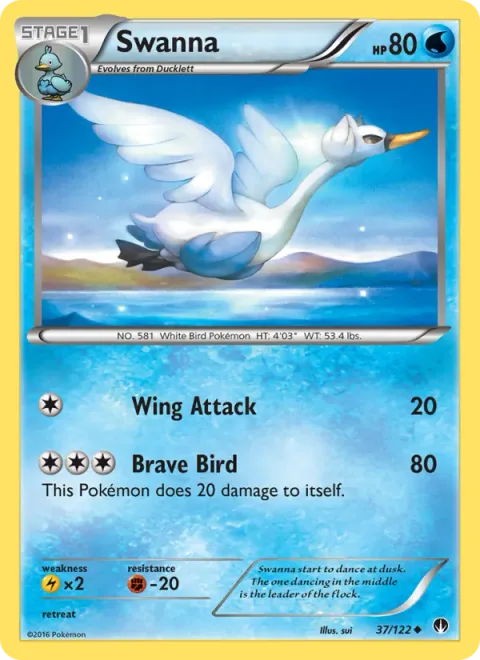 Swanna [Wing Attack | Brave Bird]