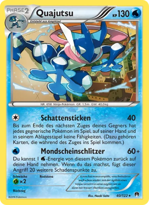 Greninja [Shadow Stitching | Moonlight Slash]