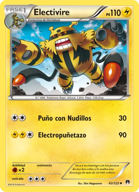 Electivire [Knuckle Punch | Electroslug]