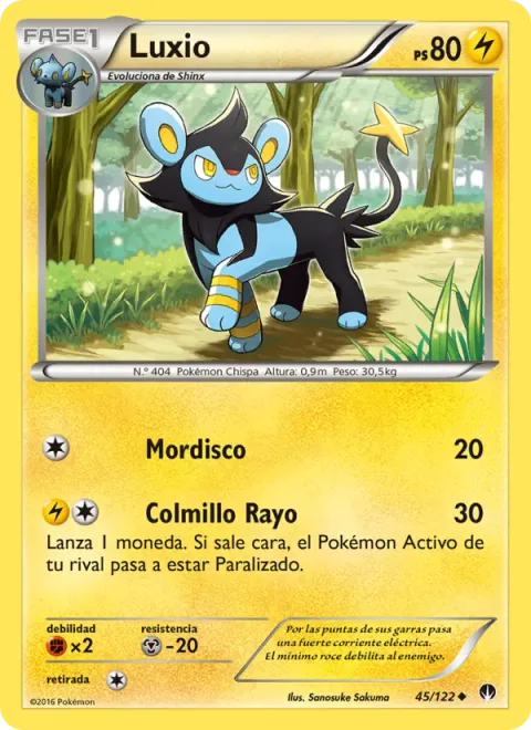 Luxio [Bite | Thunder Fang]